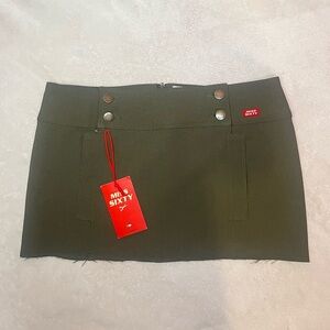 2004 miss sixty mini distress skirt